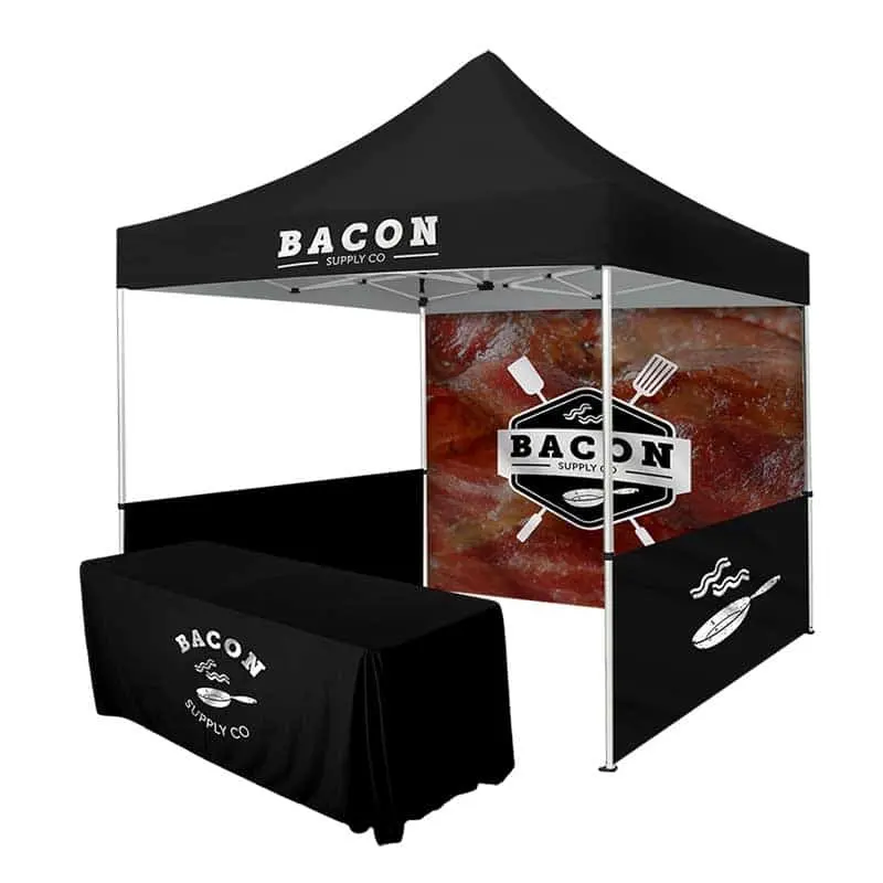 Free Design Trade Show Tent Canopy 10 × 10 Outdoor Advertising Pop Up Gazebo