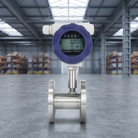 Débitmètre à turbine de haute précision Yunyi pour liquides (eau, huile, diesel) – Précision de 0,5 %, sortie RS485 4 à 20 mA, DN4 à DN200