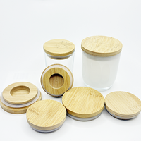 Offre Spéciale – Pot de Rangement Écologique en Bambou avec Anneau en Silicone et Couvercle en Bois, Capacité 100 ml, Anti-Enfant, Résistant aux Produits Chimiques, Anti-Fuite, Personnalisable
