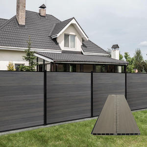Outdoor Yard <strong>Ideas</strong> Composite Privacy <strong>Fence</strong> Schutting Composite Bruin Outdoor Composite Fencing - Product Image 1