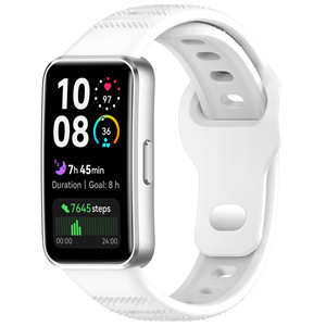 Prix usine 2025 Bracelet en caoutchouc souple pour <span class=keywords><strong>Huawei</strong></span> <span class=keywords><strong>Band</strong></span> 10 9 8 Bracelet de montre Bracelet de montre Sport en silicone Bracelet de montre - Product Image 6
