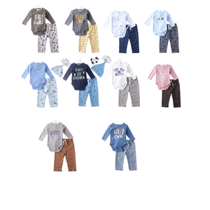 Ensemble 4 pièces pour enfants : sweat à capuche à manches longues, chaussettes, coton, printemps automne - Product Image 2