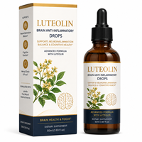 Gouttes de Lutéoline à Haute Biodisponibilité 50 ml avec Phosphatidylsérine pour la Clarté Mentale Adulte – Vente en Gros ODM