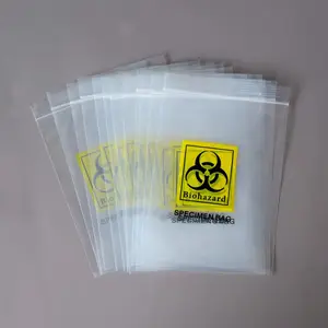 Dexinda-máquina de fabricación de bolsas de muestra biológica, cierre de plástico con cremallera, LDPE
