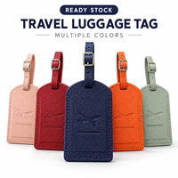 En stock : Ensemble cadeau de voyage (étiquette de bagage, porte-passeport, carnet) – Vente en gros, logo personnalisé, étiquettes d'identification de voyage, plusieurs couleurs, cadeaux d'entreprise