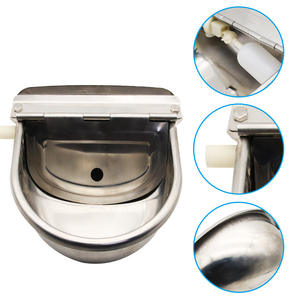 Hayvancılık Ss 304 otomatik Waterer paslanmaz çelik şamandıra topu ile 304 sığır suluk sığır Waterer - Product Image 3