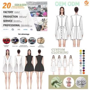 4195 tela personalizada, venta al por mayor, <span class=keywords><strong>Vestido</strong></span> <span class=keywords><strong>camisero</strong></span> largo elegante para mujer, <span class=keywords><strong>Vestido</strong></span> <span class=keywords><strong>camisero</strong></span> informal de manga larga con cinturón <span class=keywords><strong>Midi</strong></span> Vintage para pedidos a granel - Product Image 1