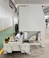 Machine de sablage humide certifiée CE TS1010W SUS304 inoxydable pour la décontamination des composants aérospatiaux