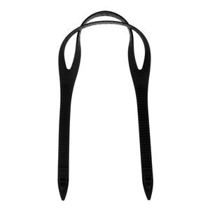 Gafas de natación negras universales con correa para la cabeza de 49,5 cm, junta de silicona UV antivaho, accesorios de repuesto, lentes de PC - Product Image 4