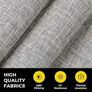 ستائر رومانية آلية سهلة التحكم بدون حبال، قماش منقوش ذكي، ستائر دوارة آلية للمكتب وغرفة المعيشة - Product Image 3