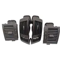 Pour Toyota Land Cruiser LC200 Fj200 2007-2016 Kits intérieurs ABS, ensemble de sorties d'air, panneau de ventilation latérale centrale