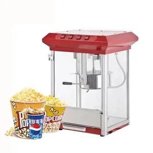Großhandel hochwertige Homeuse Mini alte Popcorn Maschinen Popcorns Hersteller Puff Red Mikrowelle Emballage Popcorns traditionelle Popco