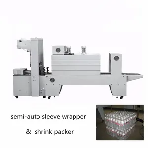 BZJ5038B Semi-Automatic Sleeve Wrapper   BSE5040A Automatic PE Film Heat Shrink Packaging Machine