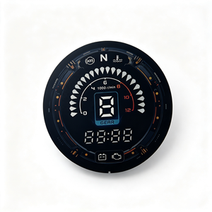 Panel de Instrumentos con Superficie Táctil para Automóvil, Personalizado de Fábrica, con Recubrimiento Gráfico de PC/PET, Película de Policarbonato - Product Image 1