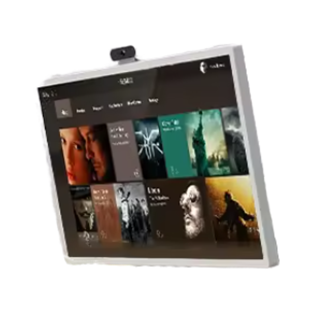 21.5 Inch Free Standing LCD TV Portable Smart Mobile Display 360 Rotating Stand HDTV Touch Screen Wireless Television