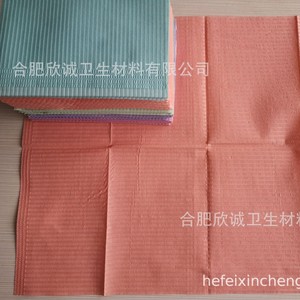 Disposable colored dental pads, bibs, tattoo/permanent makeup cleaning mats, <b>tablecloths</b>, nail mats, paper-coated, customizable. - Product Image 3