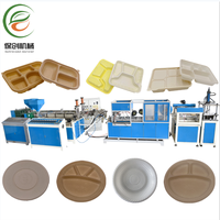 Máquina Termoformadora Servoautomática para Platos, Tazones, Bandejas de Carne, Contenedores de Alimentos para Llevar y Loncheras Ecológicas de PLA