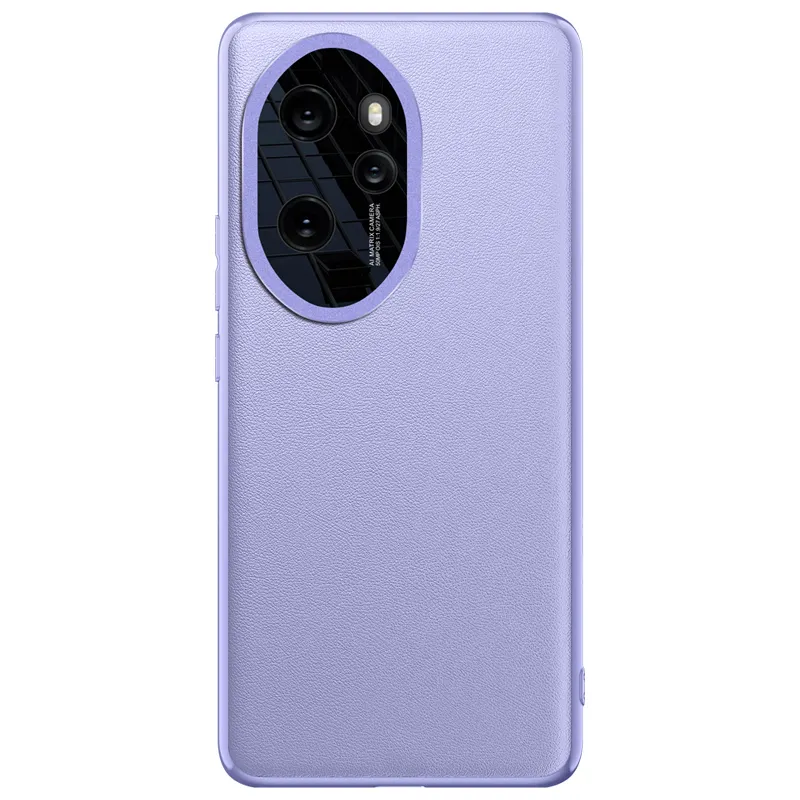 Casing ponsel lensa kamera logam kulit PU lembut tahan guncangan mewah untuk Huawei Honor 100 Pro 90 Lite