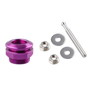 Cerradura de Capó de Liberación Rápida de 22 mm, Mecanizado <span class=keywords><strong>CNC</strong></span> Personalizado |   Cierre de Precisión de Aluminio para Capó de Competición |   Servicio OEM para Piezas de Automovilismo Deportivo - Product Image 2