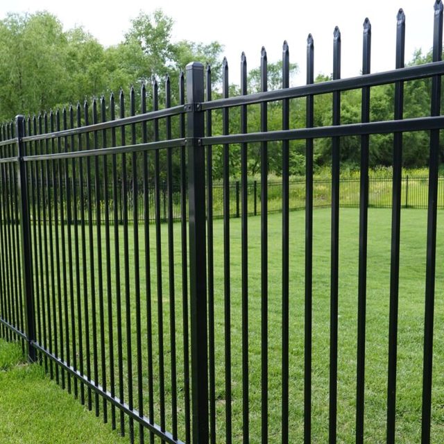 Pre Galvanized square Steel Tube for Boundary Wall Garden Fence Panel Gate Designs Philippines Fence Post