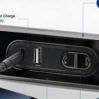 Interrupteur électrique brillant pour fauteuil inclinable avec chargeur USB 5V 2.1A, télécommande rapide pour canapé électrique et fauteuil releveur, expédition rapide