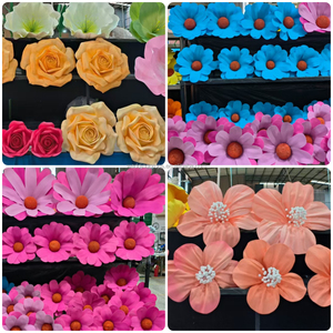 Accesorios para Bodas, Rosas Gigantes de <span class=keywords><strong>EVA</strong></span>, Flores Artificiales, Decoración para Bodas, Paquete de Flores para Fiestas, Exhibición <span class=keywords><strong>en</strong></span> Tiendas para Decoración - Product Image 4