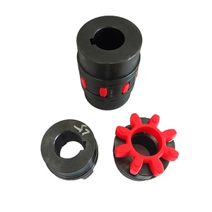 Spidex Stahl-Klauenkupplung 38/45 XL Stern-Flexwellenkupplung mit Gummi-Spider für Pumpen und Druckereien - Product Image 2