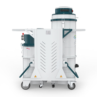 Aspirateur industriel pour sols d'usine avec système de mise en sac à longue durée de vie pour le nettoyage intensif du béton