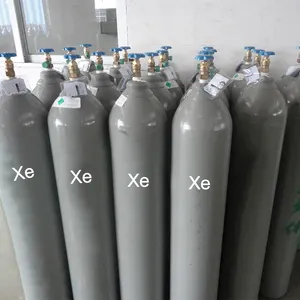 Grado electrónico 99.9999% pureza 50l cilindro Xe Gas xenón