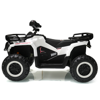 Quad électrique pour enfants 12V, 4 roues, à batterie, avec accélérateur manuel et son moteur réaliste