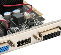 GT 210 Tarjeta de video de una sola PC 1GB DDR5 DirectX 6 PCI Express para interfaz DVI VGA 2/4GB GDDR5 Fan Cooler Nuevo para uso en estaciones de trabajo