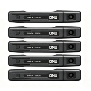Cubierta Decorativa para Manija de Puerta para Land Rover <span class=keywords><strong>Defender</strong></span> 5 Puertas 110 <span class=keywords><strong>130</strong></span> 2020-2026, Acabado de Aluminio-Magnesio Negro OMU205 - Product Image 1