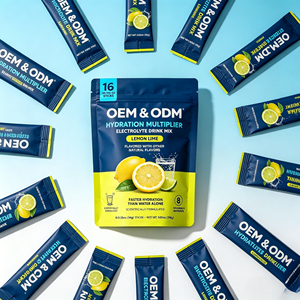 Polvo Electrolítico de Hidratación Rápida 250mg Sodio, 200mg Potasio, 100mg Calcio, 50mg Magnesio, <span class=keywords><strong>Complejo</strong></span> <span class=keywords><strong>B</strong></span>, Vitamina C - Product Image 2
