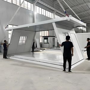 Temporary Industrial Steel Customized Container Moveable <b>House</b> Prefab Mobile Foldable Homes for Apartment Hotel Villa Use - Product Image 4