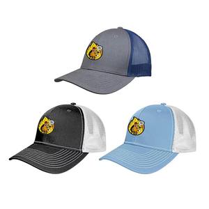 Gorra de béisbol bordada personalizada de alta calidad, sombrero de malla con ala curvada, sombrero de camionero de 6 paneles, gorra para ocio diario - Product Image 2