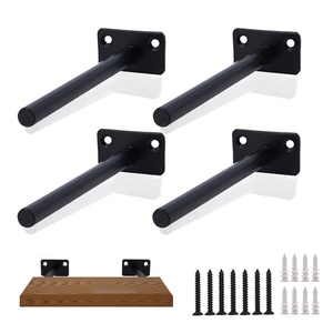 솔리드 스틸 헤비 듀티 플로팅 선반 브래킷 블라인드 선반 지원 숨겨진 브래킷 플로팅 선반 - Product Image 1