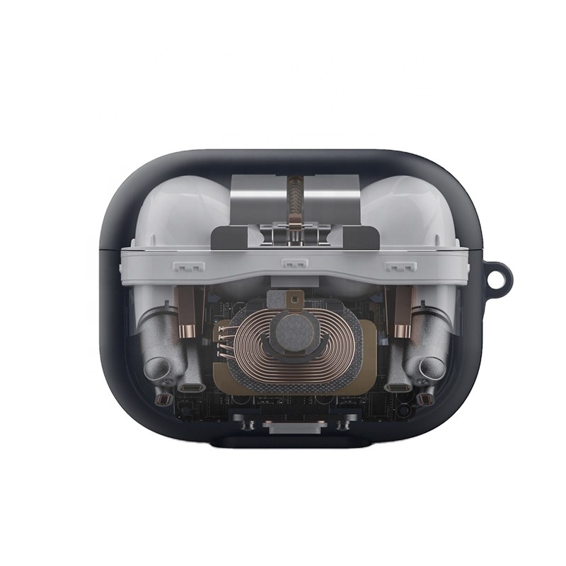 Прозрачный чехол для AirPods, защитный чехол для Airpod 1 2 3, чехол для Airpods pro, дизайн чехла