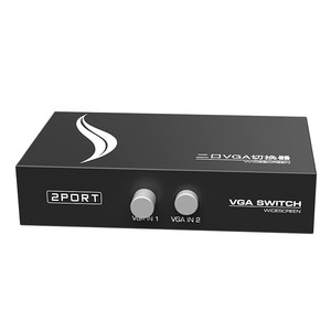 สวิตช์ VGA 2 ใน 1 พร้อมอินเทอร์เฟซ D-Sub ความละเอียด 1024x768 สำหรับการเชื่อมต่อจอคอมพิวเตอร์ - Product Image 2