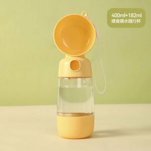 Gobelet à eau en silicone pour animaux de compagnie, 550 ml, léger (179 g), sans BPA, passe au lave-vaisselle, design mignon, idéal pour les voyages, la randonnée et le camping - Product Image 4