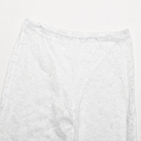 Ensemble 2 pièces sexy en dentelle unie pour femme, été 2026, avec débardeur en maille à col en V et legging