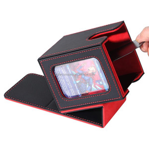 Mtg boong hộp chỉ huy hiển thị 1 Toploader thẻ boong hộp phù hợp với 100 đôi tay ma thuật TCG Thẻ lưu trữ deckbox - Product Image 1