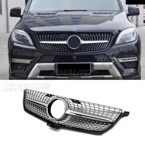 Tiras Decorativas para Parrilla Delantera de Coche, Kit de Carrocería para Parrilla de Carreras, Parrilla Delantera para Mercedes Benz ML W166 2013-2015, Pieza Exterior - Product Image 1