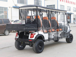 Voiture de golf électrique BFF Kepler Luxury tout-terrain 8 places, utilitaire, club car, avec certification EEC en état neuf, buggy de tourisme - Product Image 4