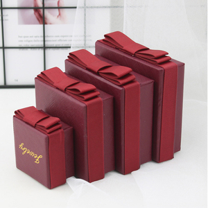 Boîte à bijoux personnalisée avec logo, coffret cadeau à tiroir coulissant avec ruban, emballage de bijoux en éponge verte pour collier, boucles d'oreilles, bracelet - Product Image 6