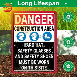 <span class=keywords><strong>Panneau</strong></span> d'avertissement réfléchissant de 10*14 pouces, utilisé comme <span class=keywords><strong>panneau</strong></span> d'avertissement pour les travailleurs de la construction dans les zones dangereuses - Product Image 5