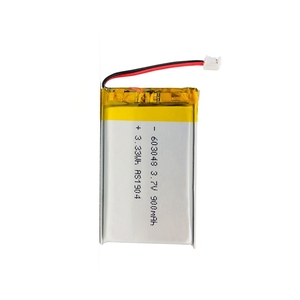 UL KC un38<strong>.</strong>3 approved rechargeable 3,7 V lithium polymer battery 900mAh 603048 for emergency LED lamps - Product Image 1