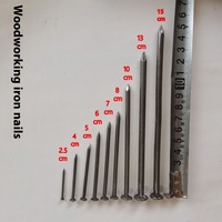 Petite menuiserie domestique du fabricant direct 23 clous à planche 1 pouce tige lisse Construction en bois clou commun à 6 points en acier