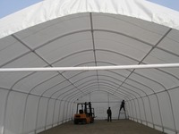 Entrepôt de stockage industriel de véhicules en acier portable