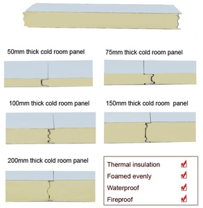 Tấm <span class=keywords><strong>Panel</strong></span> PU Sandwich, Tấm <span class=keywords><strong>Panel</strong></span> mái công nghiệp, Chống cháy, Cách nhiệt cho khách sạn và xây dựng cách nhiệt - Product Image 4