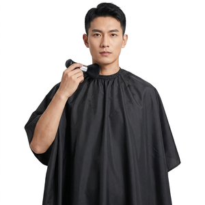 Capa de Corte de Pelo Profesional, Ecológica, Duradera, de Nailon, Portátil, con Cierre Ajustable a Presión, para Peluquería - Product Image 1